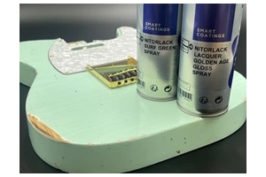 Je gitaar te verouderen : Surf Green + Golden Age