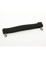 Handle Dog Bone Leather Look Black
