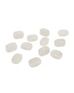 Mechaniekknoppen, parelmoer, push-on model, 19x13mm, 12-pack
