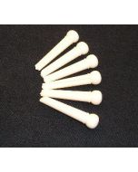 Bridge Pins Cream, Plastic with dot