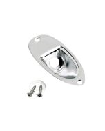 Fender Genuine Replacement Part Stratocaster recessed jack ferrule plate