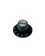 Witch hat knob