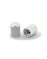 Knob Aluminium silver