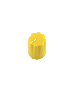 Knob Fluted Miniatur, yellow