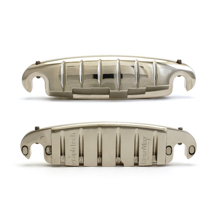 Graph Tech ResoMax PM-8595-N0 - Sonic 1 One-Piece Wraparound Bridge - Nickel