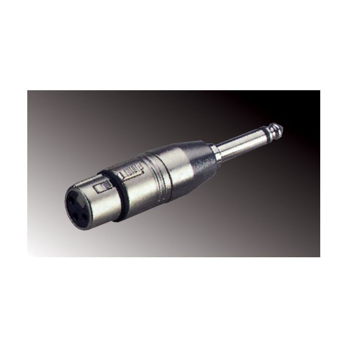 Adapter XLR male naar Jack Male