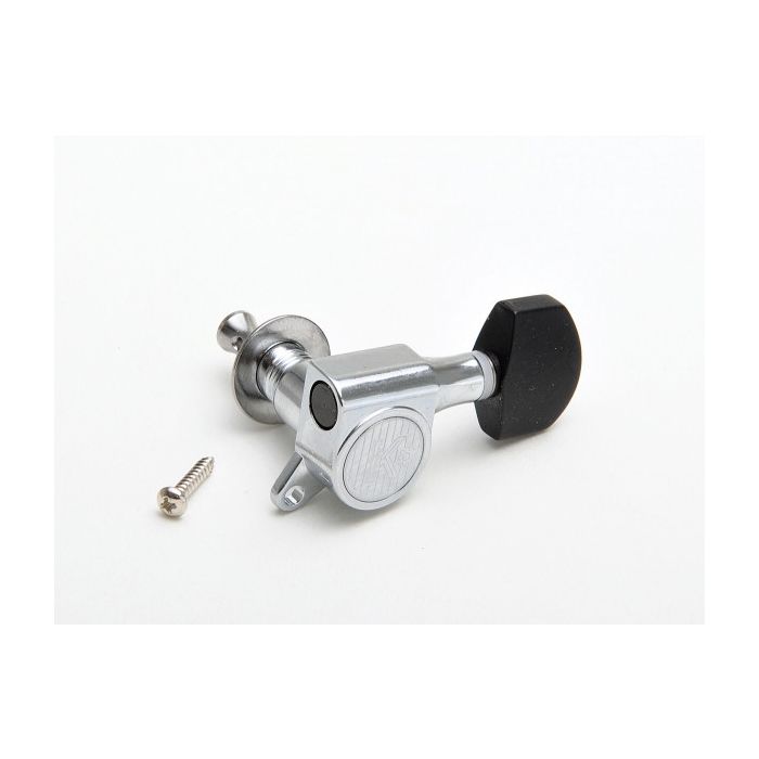 KLUSON “Ebony” Round-Backs Chrome 6 Links