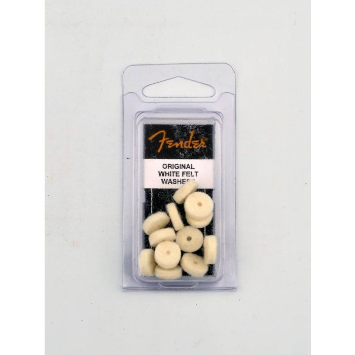 Fender Genuine Replacement Part strap button felt washers white 12 pcs 