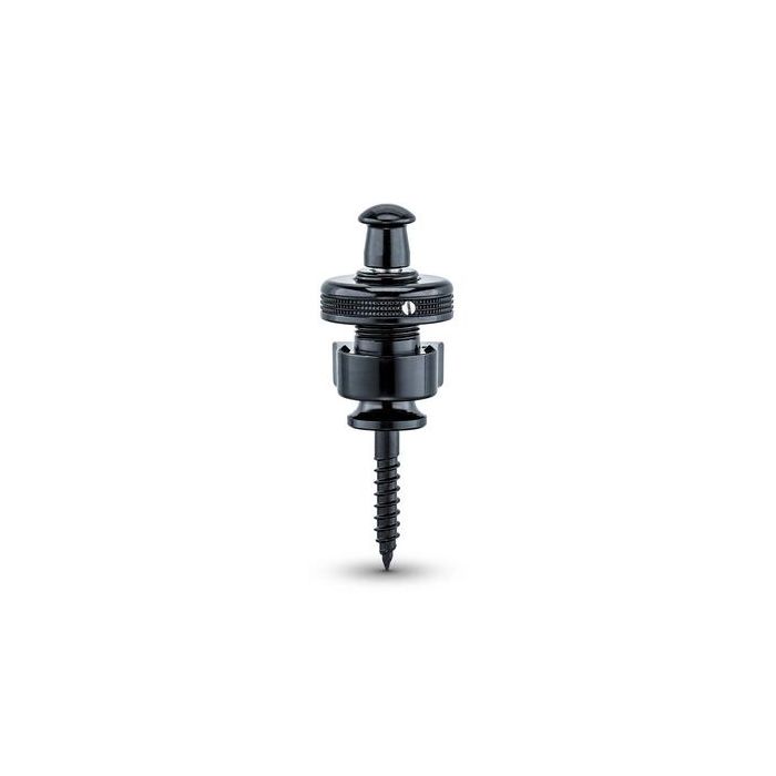 Schaller S-locks strap locks black chrome