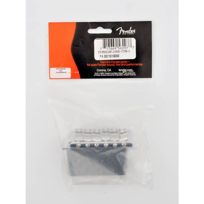 Fender Genuine Replacement Part tremolo assembly Standard Series Strat ('06-present) lefthanded chrome 