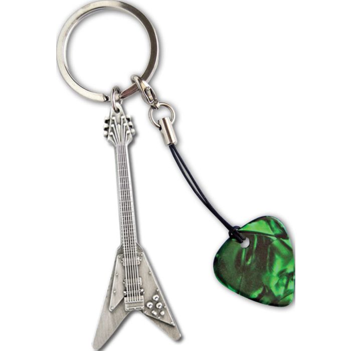 GA  Flying V(TM) Metal Keyring