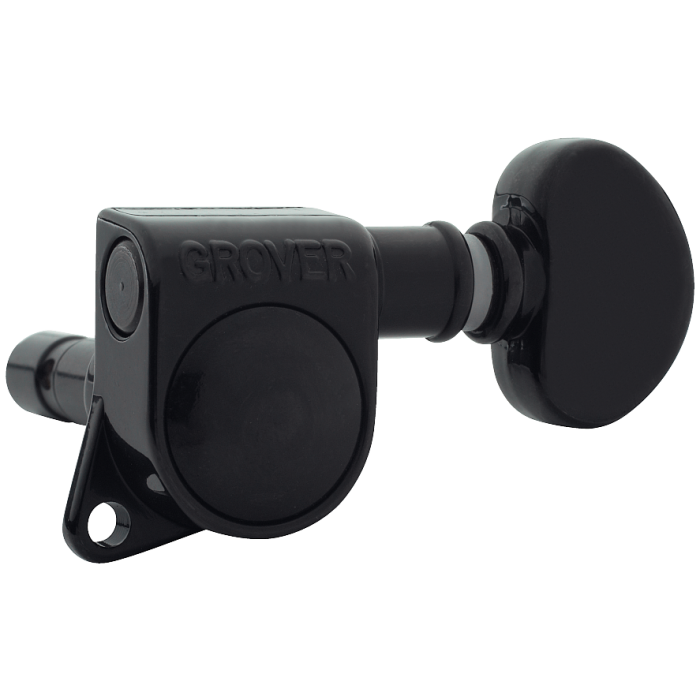 Grover Mini Locking Rotomatics - Black Chrome