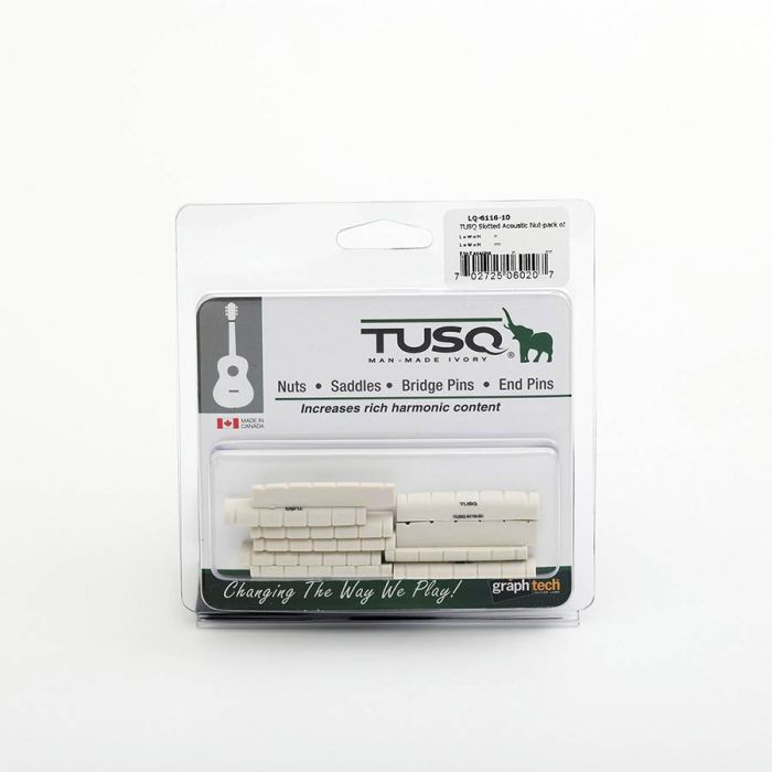 Graphtech NuBone 10-pack acoustic guitar nuts