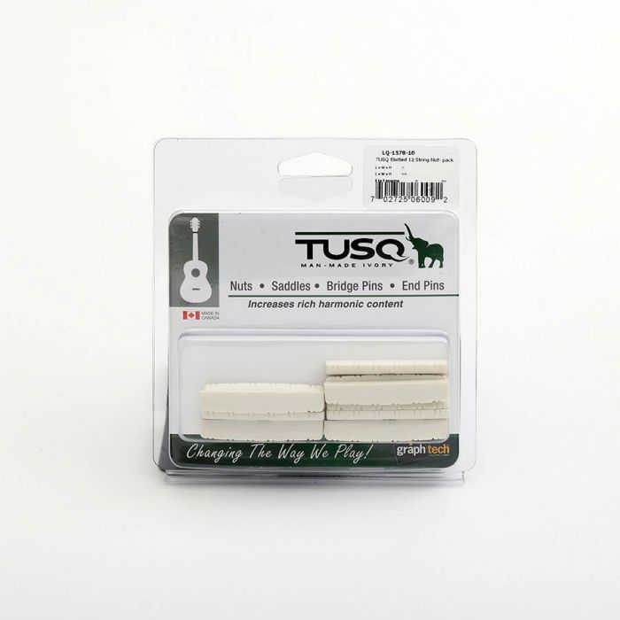 Graphtech TUSQ 10-pack 12-string acoustic guitar nuts