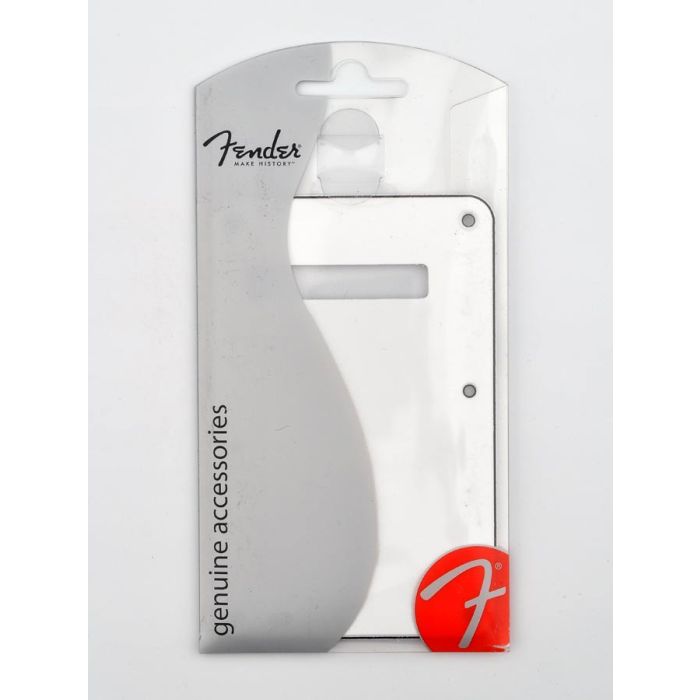 Fender Genuine Replacement Part Stratocaster back plate 3-ply white