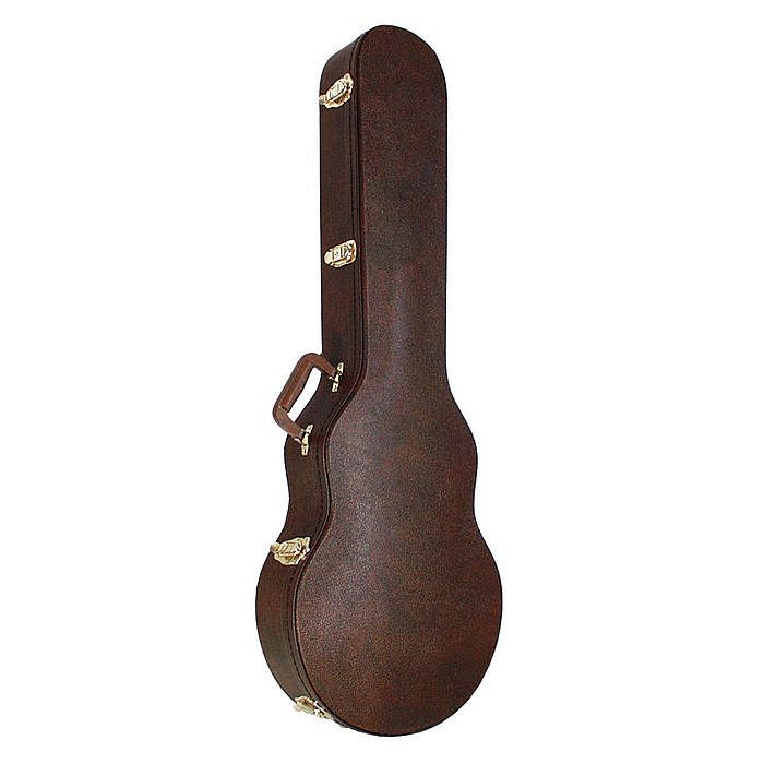 SCC Gitaarkoffer LP bruin arched