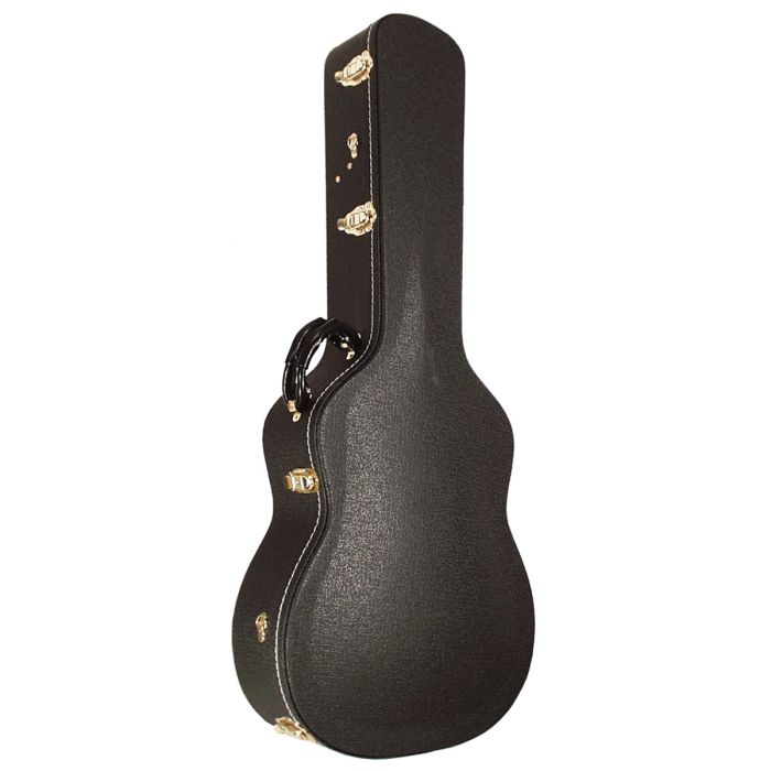 SCC Gitaarkoffer OM black arched