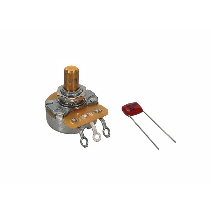 Fender Genuine Replacement Part 250K potentiometer .375  length bushing solid shaft 