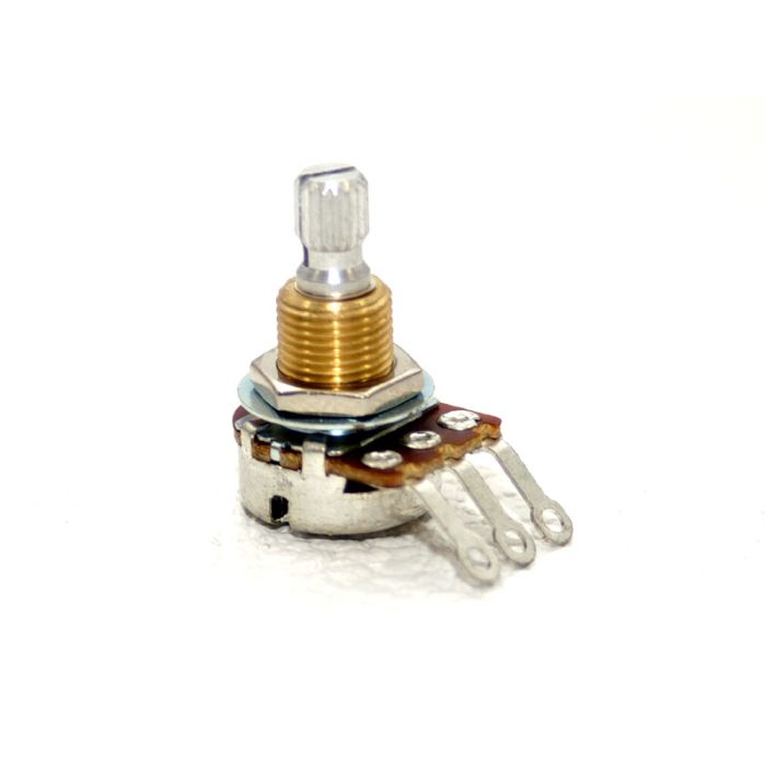 Bourns Potentiometer Mini 500k Log Knurled Shaft