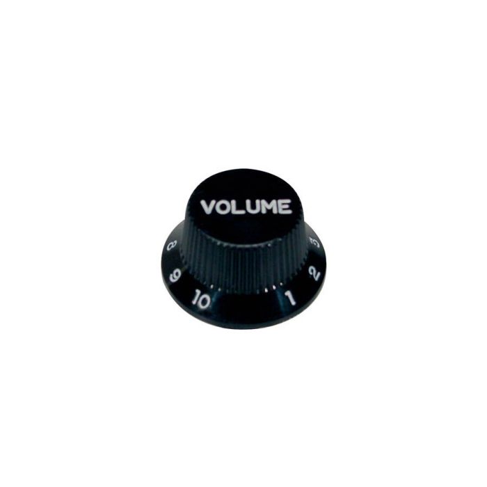 Bell knob,Strat, black, volume