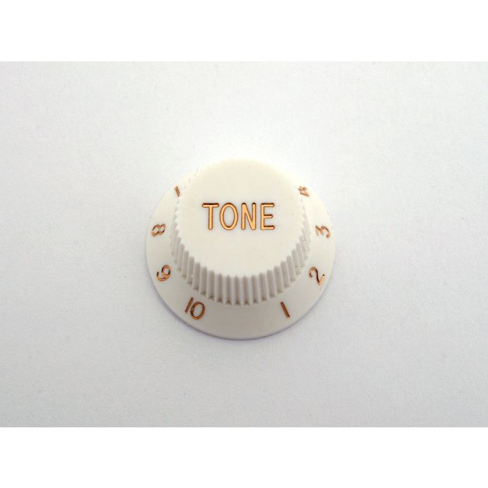 Strat knop white Tone Standard