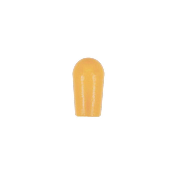 Switch cap LP-style, amber, inch, fits Switchcraft