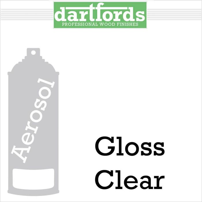 Dartfords Nitrocellulose Lacquer Gloss Clear - 400ml aerosol