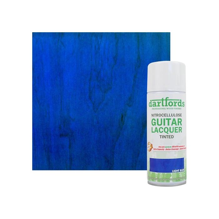 Dartfords Nitrocellulose Lacquer Light Blue - 400ml aerosol