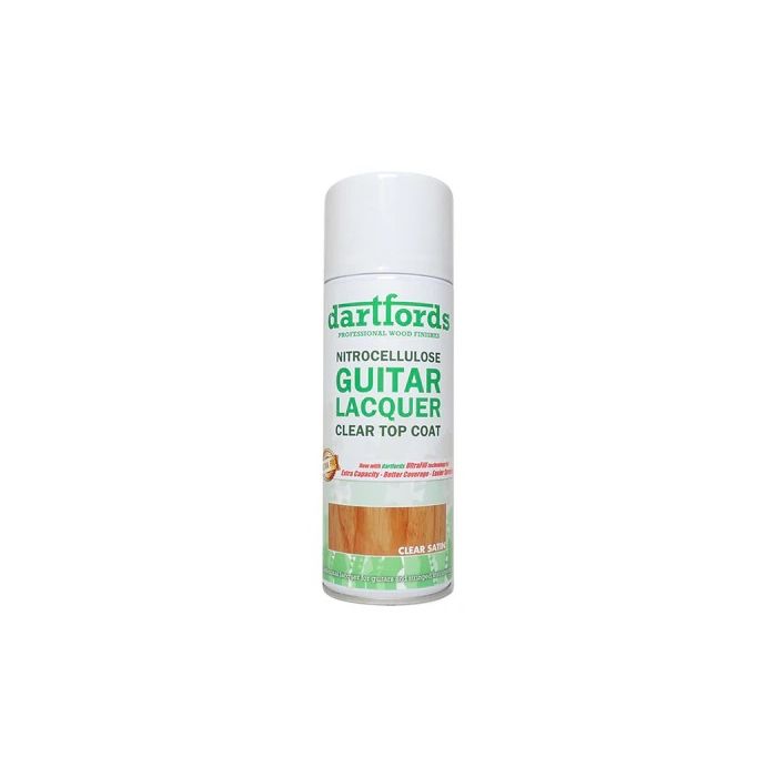 Dartfords Nitrocellulose Lacquer Satin Clear - 400ml aerosol