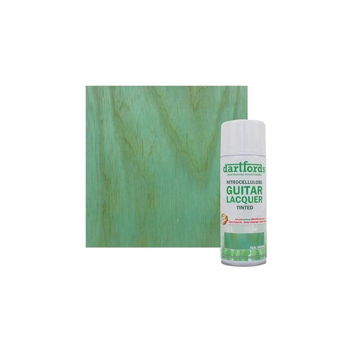 Dartfords Nitrocellulose Lacquer Teal Green - 400ml aerosol