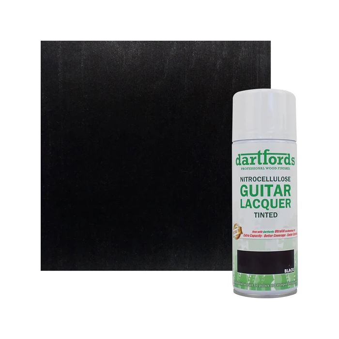 Dartfords Nitrocellulose Lacquer Tint Black - 400ml aerosol