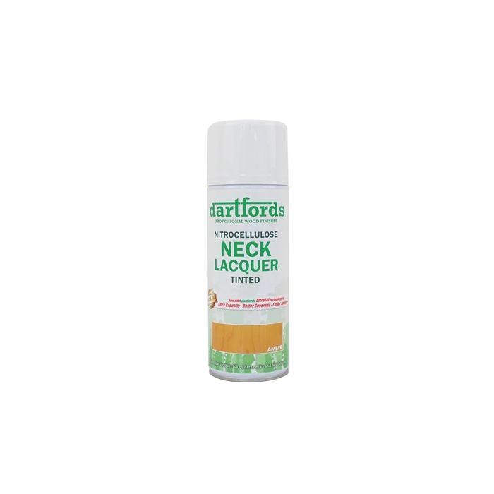 Dartfords Nitrocellulose Neck Lacquer Amber - 400ml aerosol