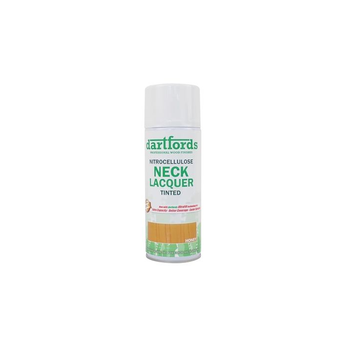 Dartfords Nitrocellulose Neck Lacquer Honey - 400ml aerosol