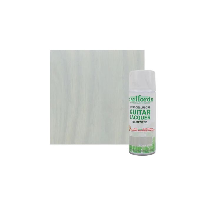 Dartfords Pigmented Nitrocellulose Lacquer Blonde White - 400ml aerosol