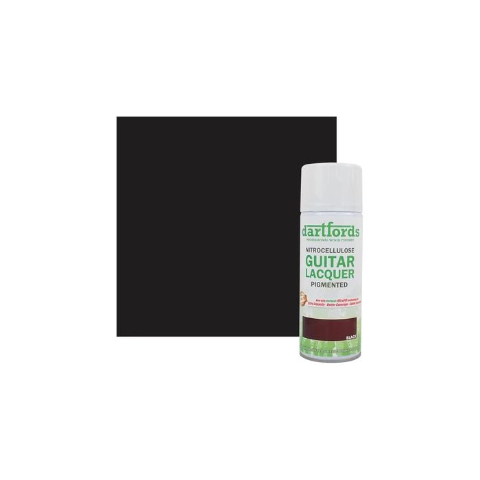 Dartfords Pigmented Nitrocellulose Lacquer Strong Black - 400ml aerosol