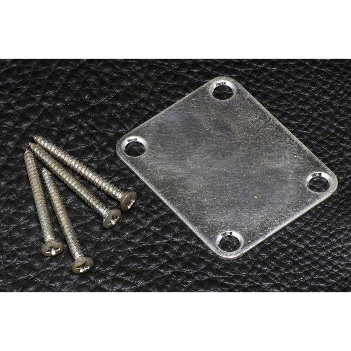 Gotoh Relic Neckplate NBS-3 aged chrome
