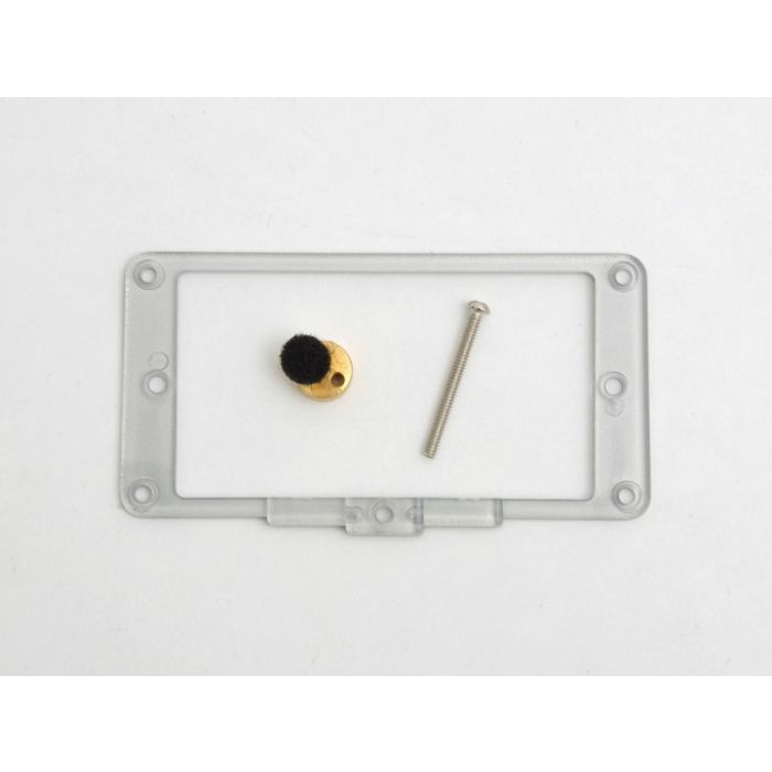 Duesenberg 3-Step Pickup ring bridge silver/plexi