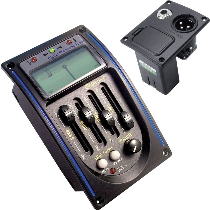 Belcat Prener LC Preamp met LCD Tuner