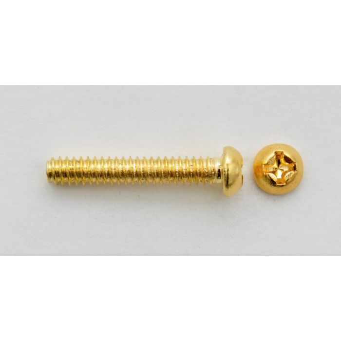 Schroeven voor Strat pickups Gold 6st