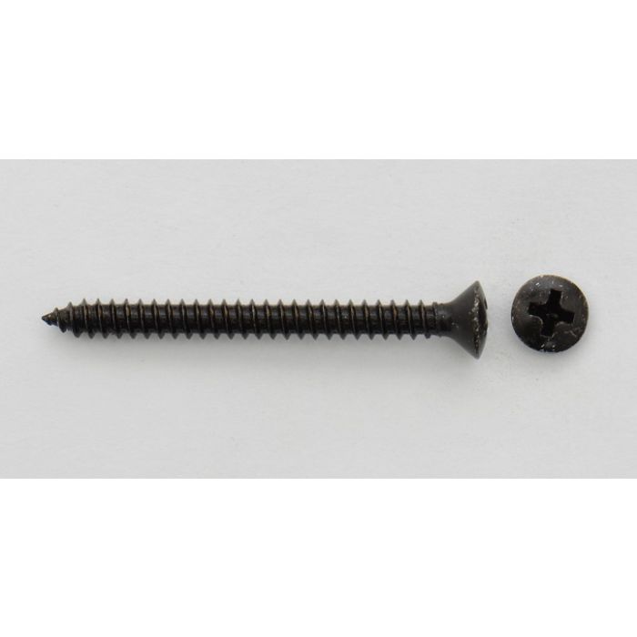 Neck Plate schroeven Black set 4st.