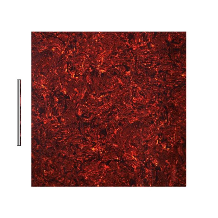 Pickguard material, 4 ply, 30x29cm, tortoise intense