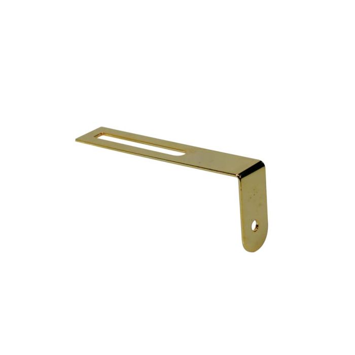 Pickguard bracket, gold, with mounting material, for LP-model
