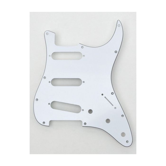 Pickguard Strat SSS Wit 3L USA