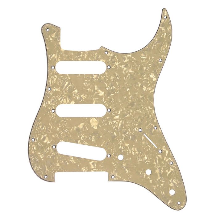Pickguard Strat SSS Pearl Old