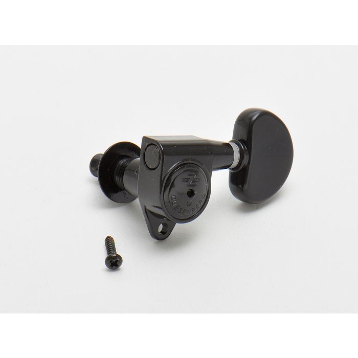 Duesenberg Z-Tuners, kidney-shape, 90°, 3+3, black