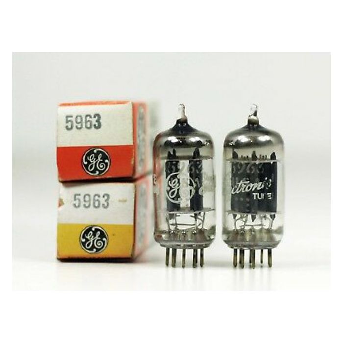 General Electric NOS USA 5963 12AU7 ECC82 