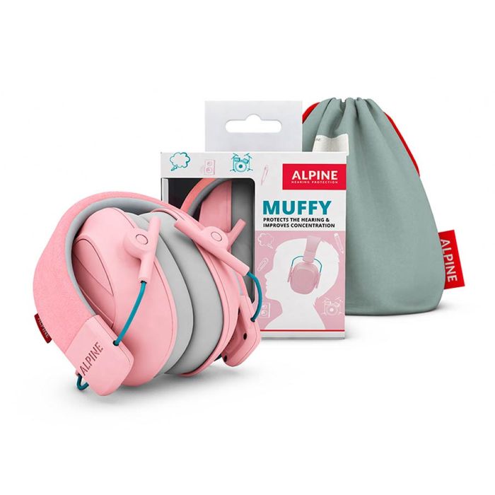 Alpine Hearing Protection Muffy Kids earmuff, pink