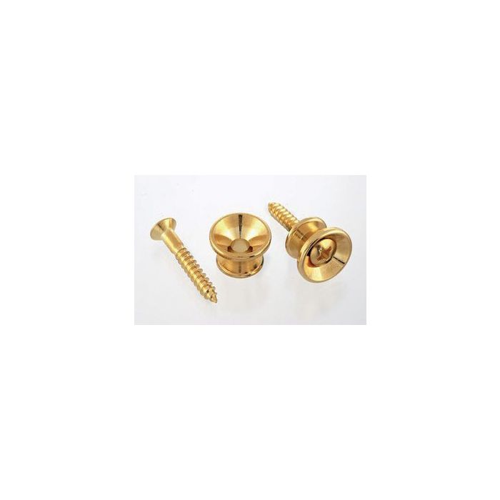 Allparts AP 0670-B02 Bulk Strap Knob gold 30