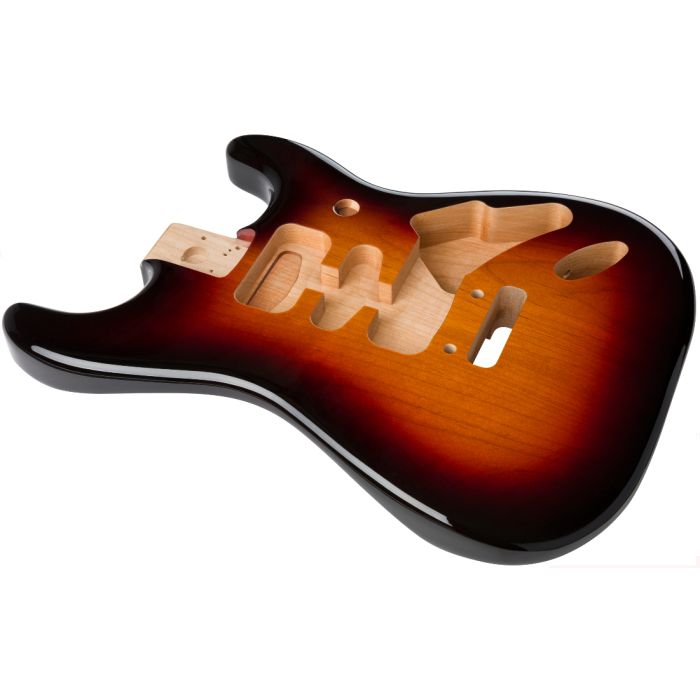 Fender S-Body Deluxe Alder 3-tone sunb. 