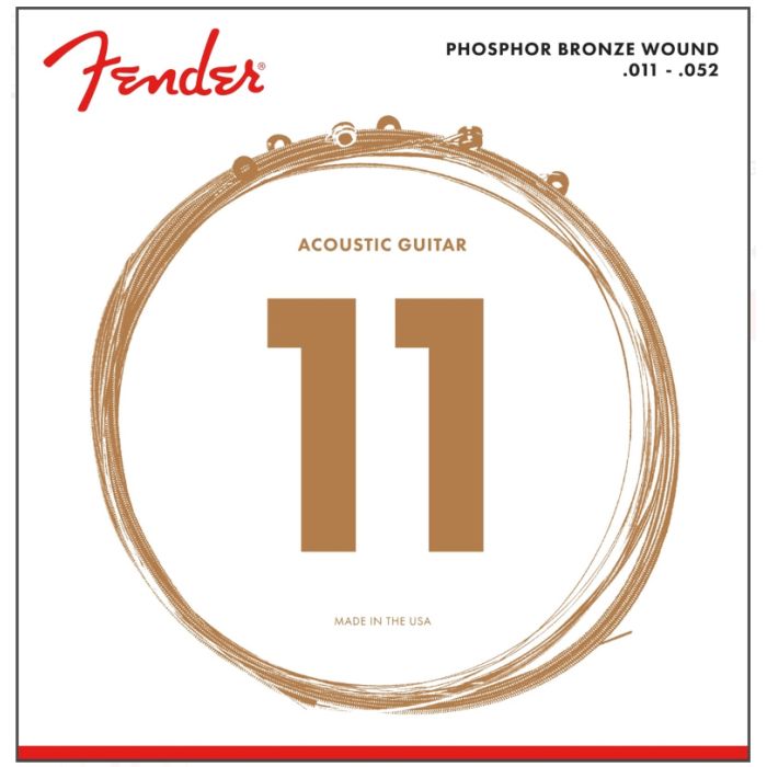 Fender® 60CL Ac. Guitar Strings 011/052